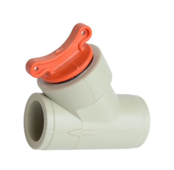 Фільтр поліпропіленовий PPR пластиковий під пайку Ду 20 внутрішня-внутрішня Formul